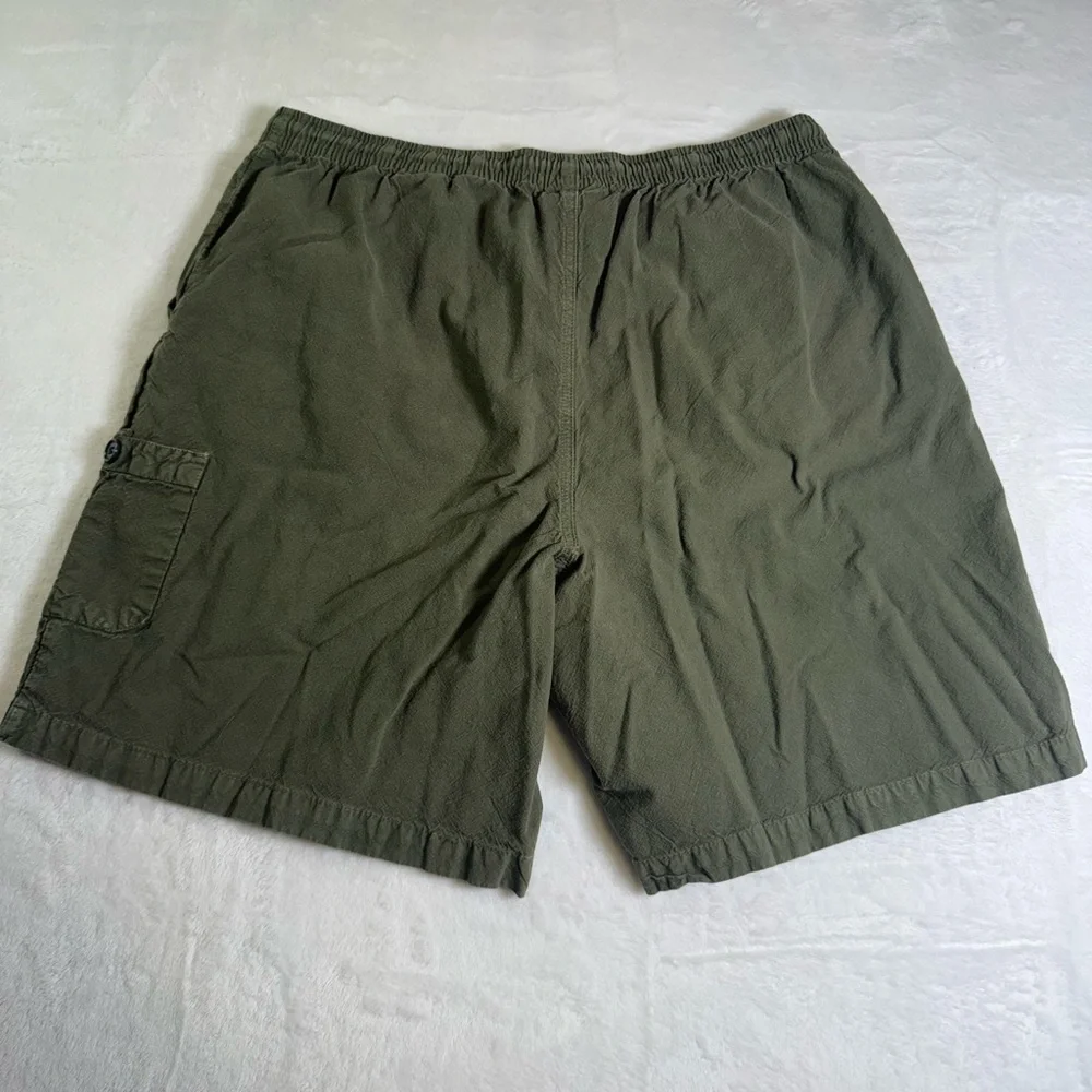 Pappagallo Olive Green Cargo Drawstring‎ Shorts